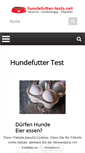 Mobile Screenshot of hundefutter-tests.net